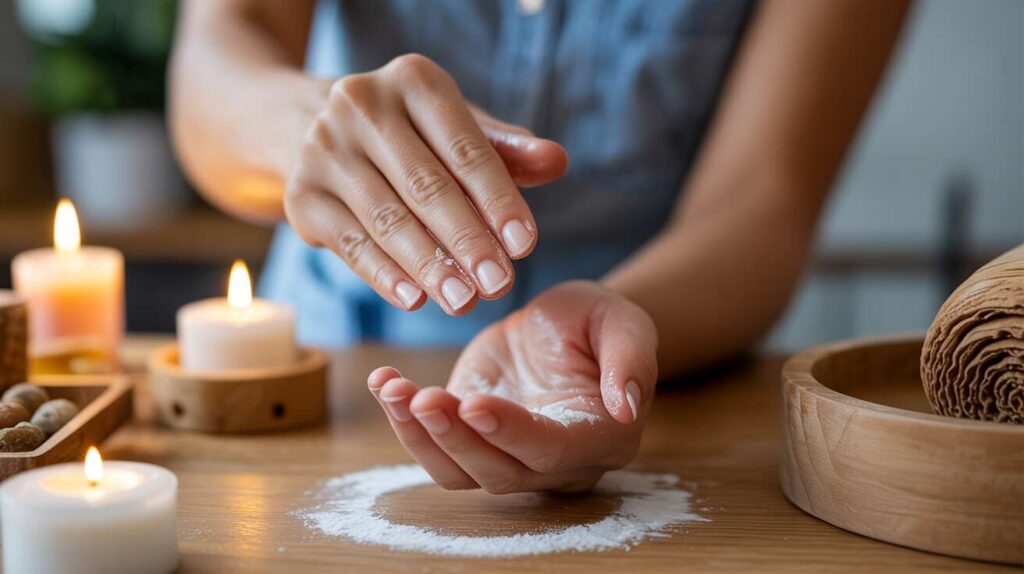 Warum sollte man Backpulver in die Nägel einreiben? Diese wohltuende Massage dauert nur wenige Minuten.