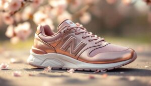 Der „Roségold“-Sneaker von New Balance ist im Frühling 2026 ein Traum!