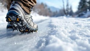 Glätte: Helfen jetzt Spikes an den Schuhen?